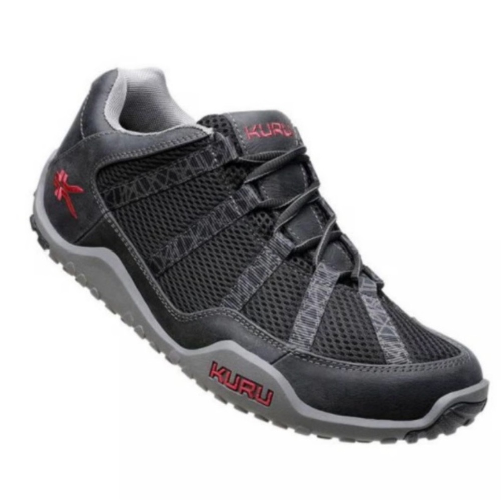 KURU Black & Gray comfort shoes sneakers mens 14 wide